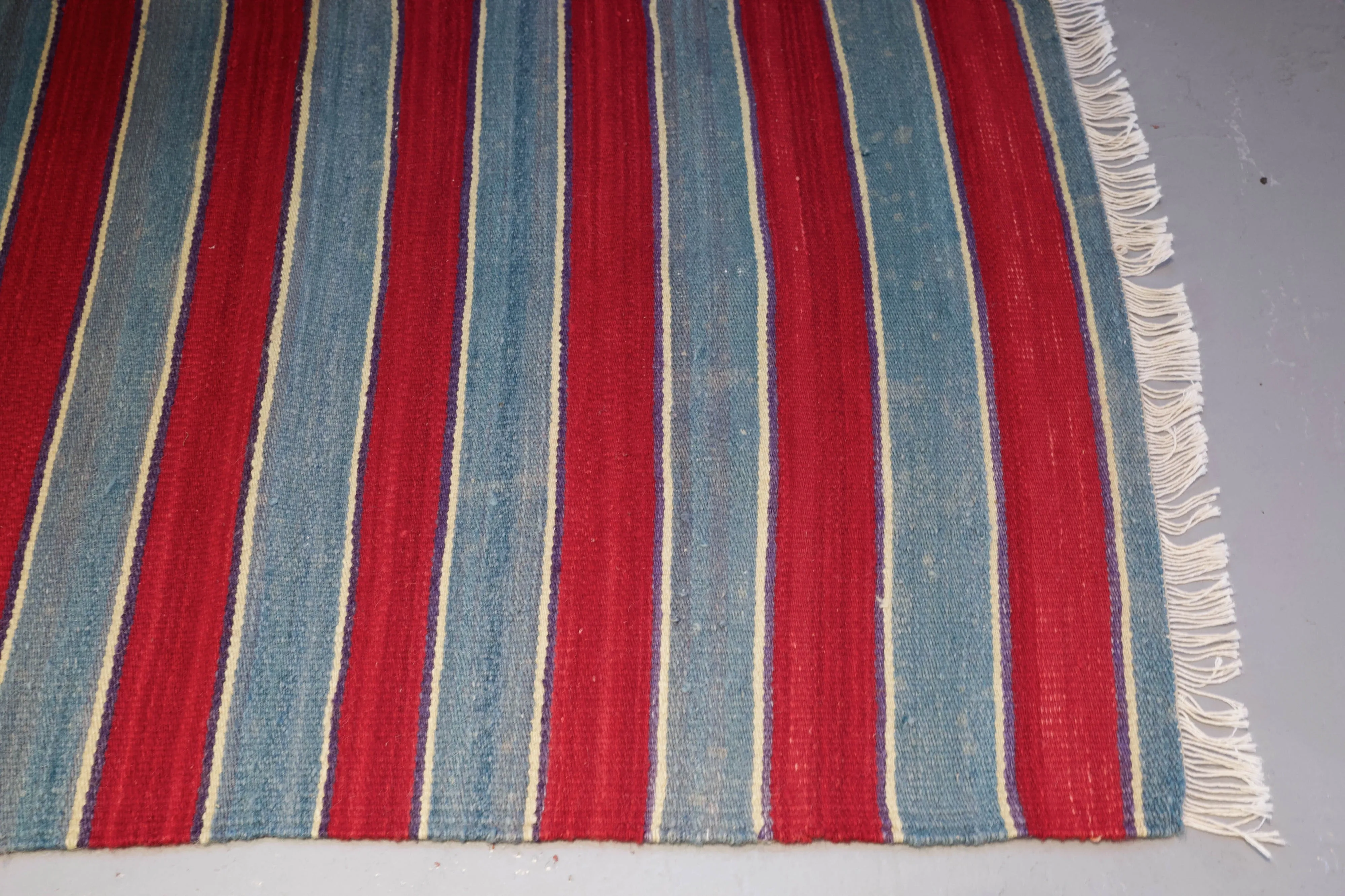 Vintage Anatolian kilim runner