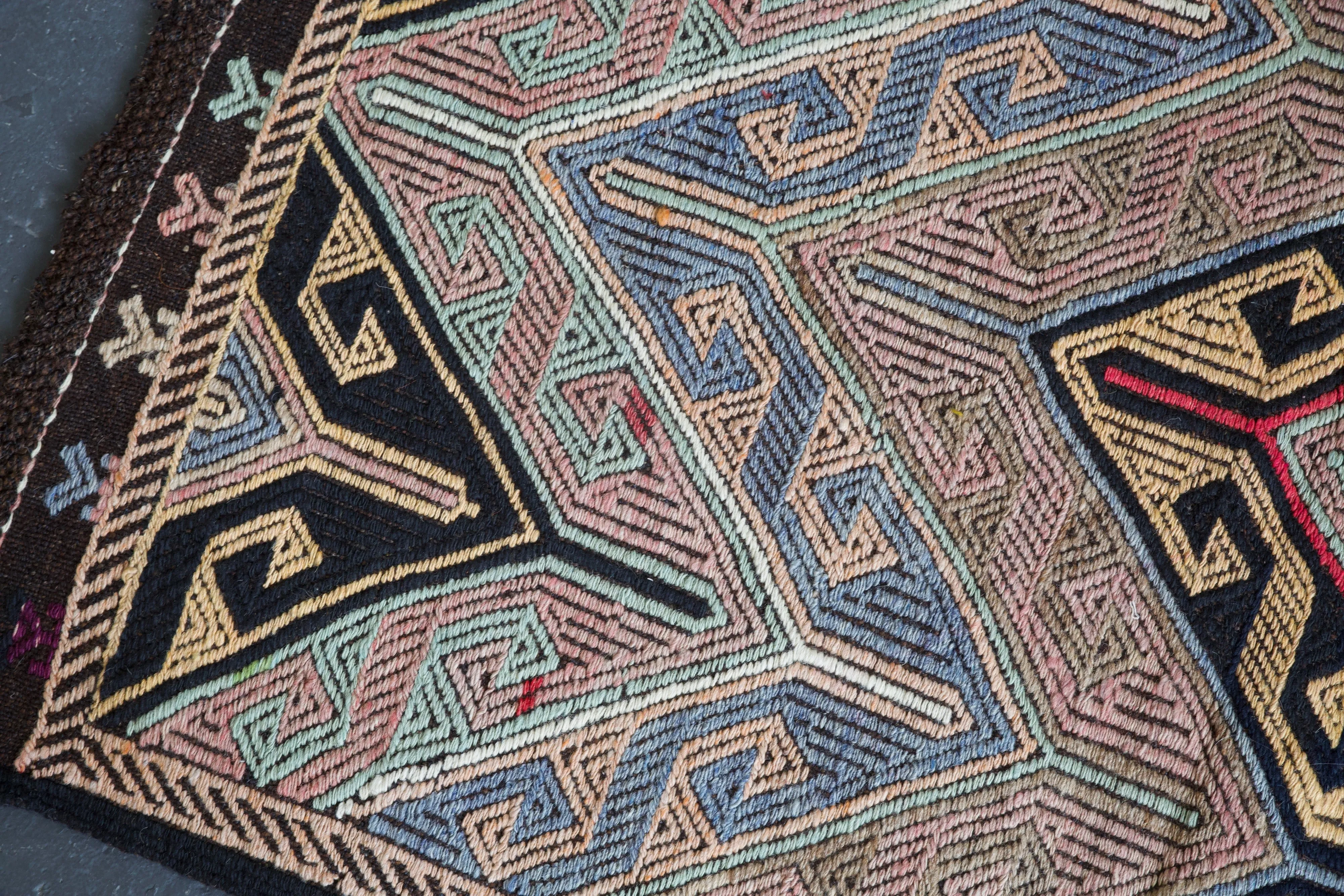 Vintage Mini Turkish Kilim Rug