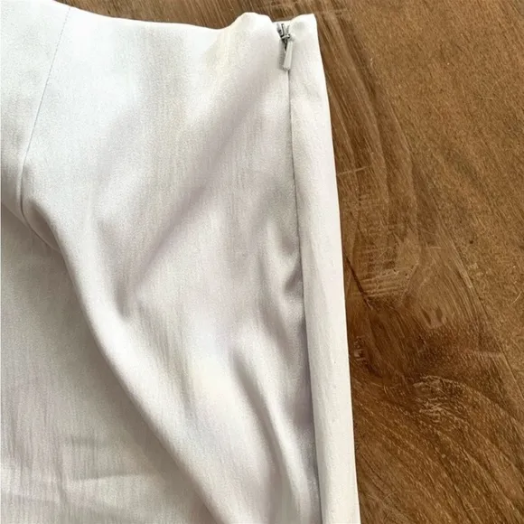 Vintage Reflections Silver Pencil Skirt