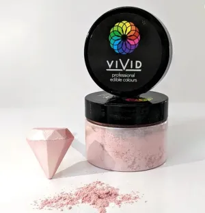 Vivid Blush Edible Metallic Dust