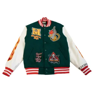 WATSON MONEY GRANTS MAGIC VARSITY JACKET (GREEN)