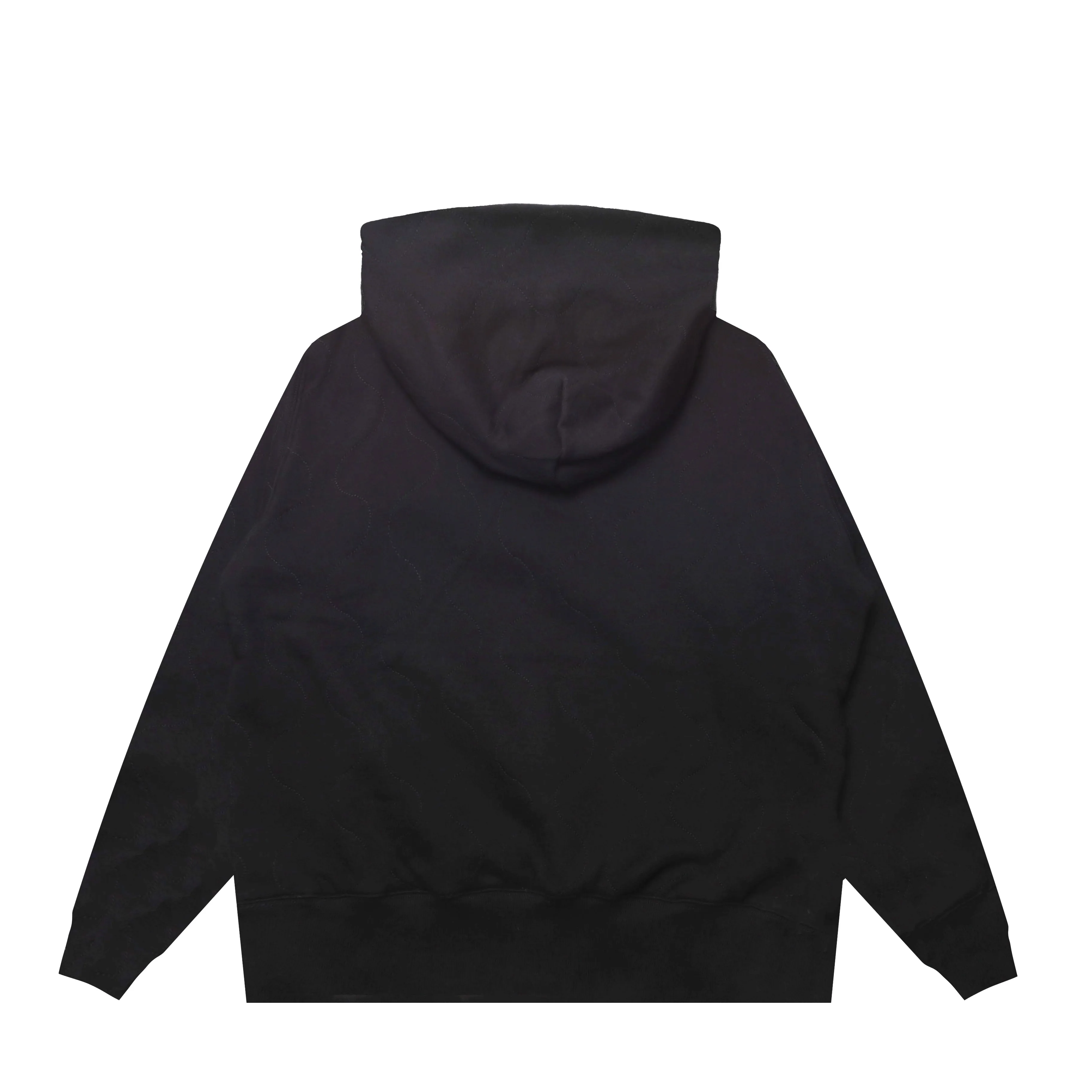 WAVE QUILTED HOODIE