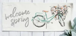 Welcome Spring Pillow Panels