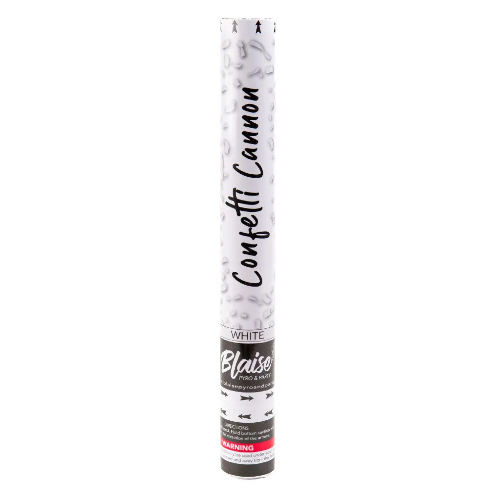 White Confetti Cannon