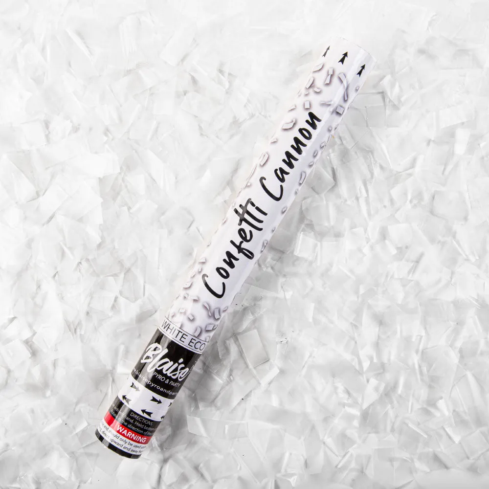 White Confetti Cannon