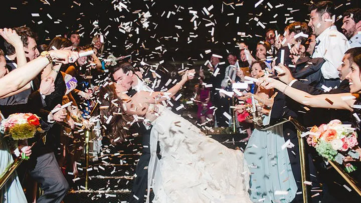 White Confetti Cannon