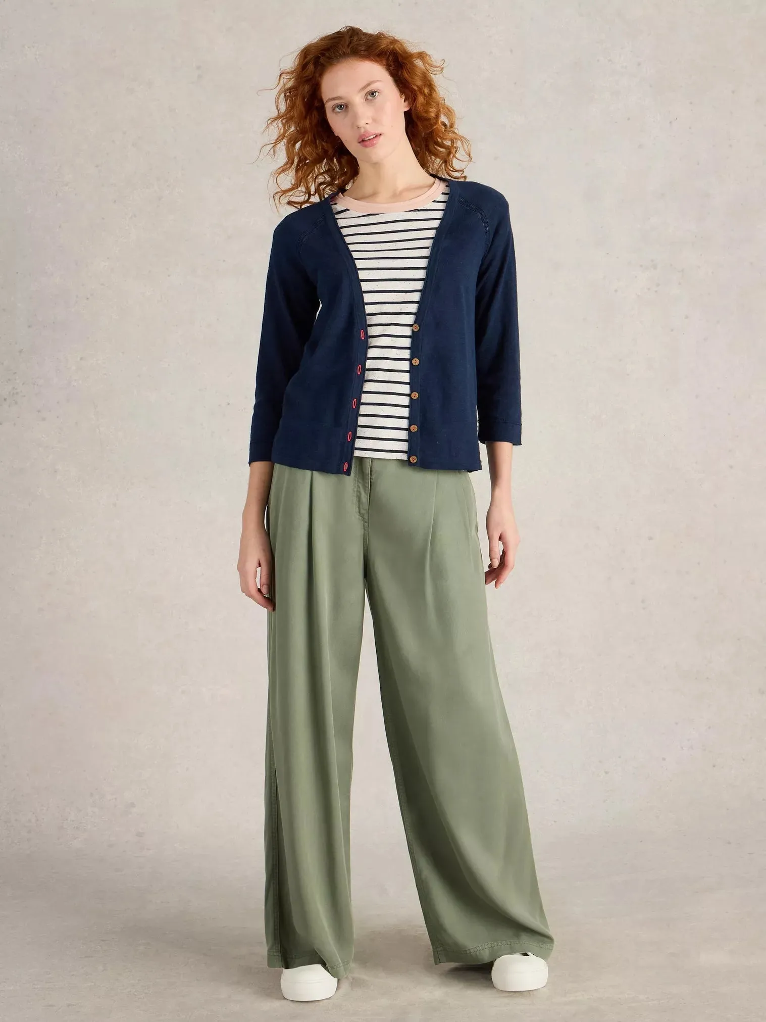 White Stuff Naria Cardi Dark Navy