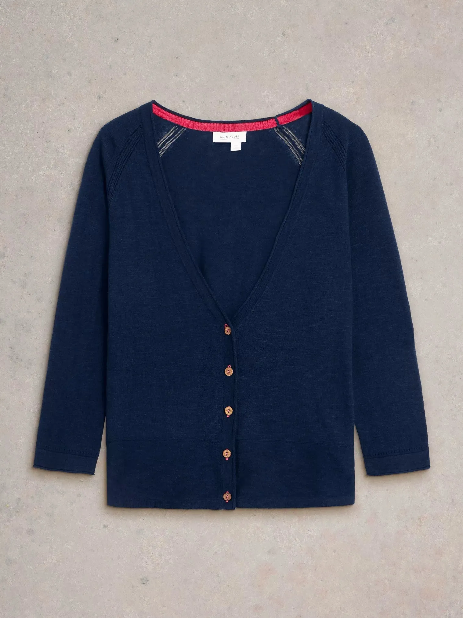 White Stuff Naria Cardi Dark Navy