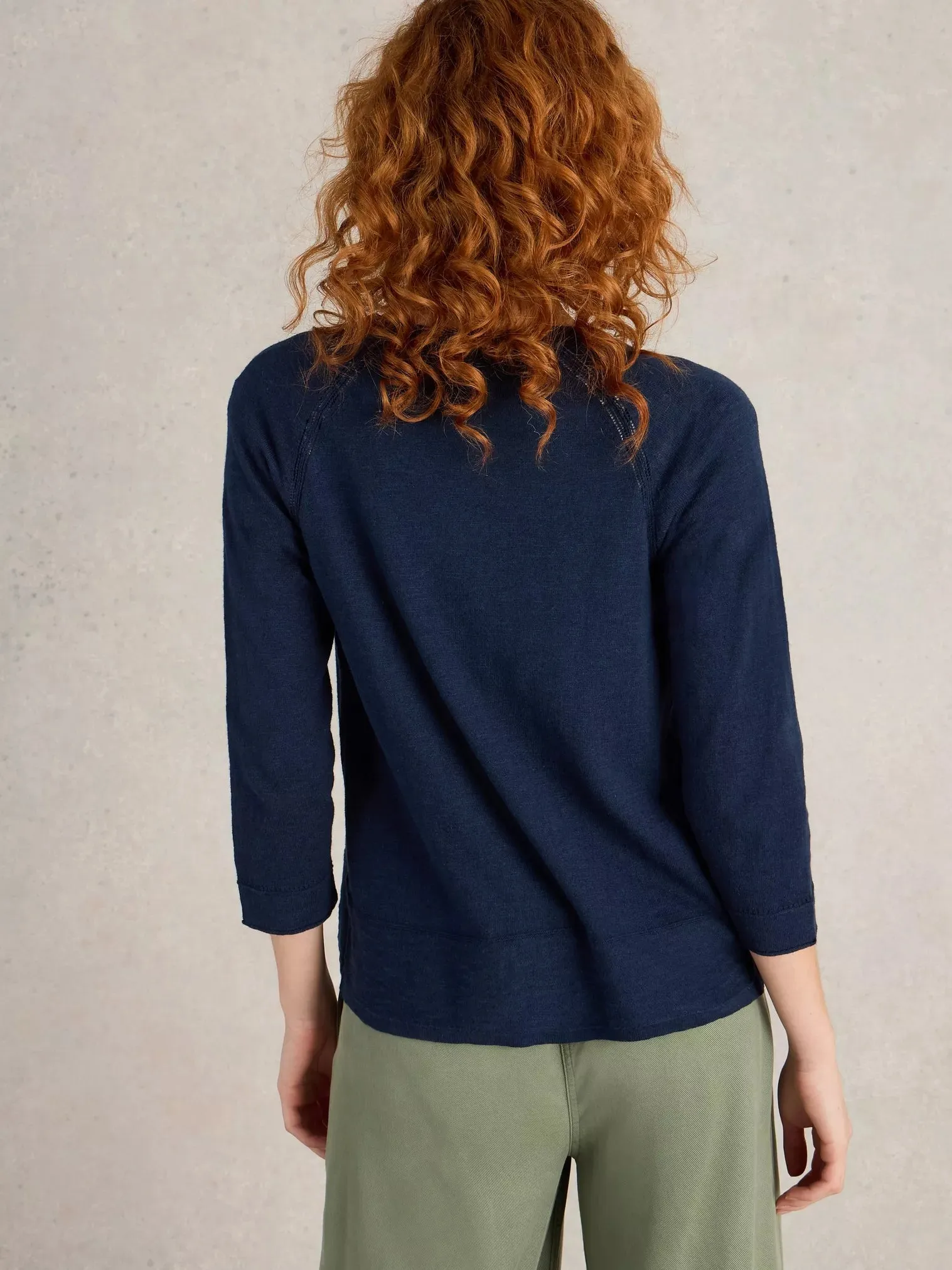 White Stuff Naria Cardi Dark Navy