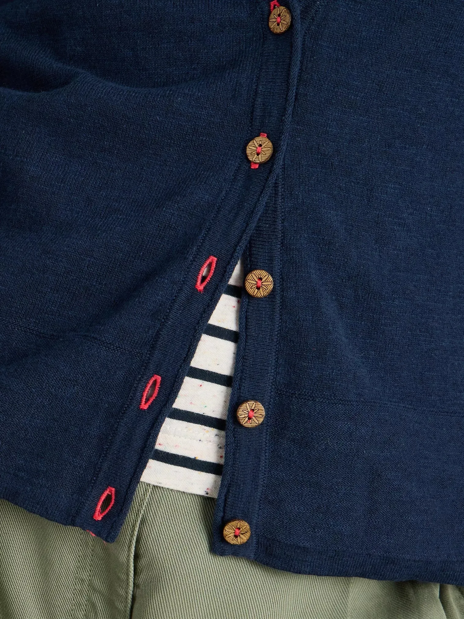 White Stuff Naria Cardi Dark Navy
