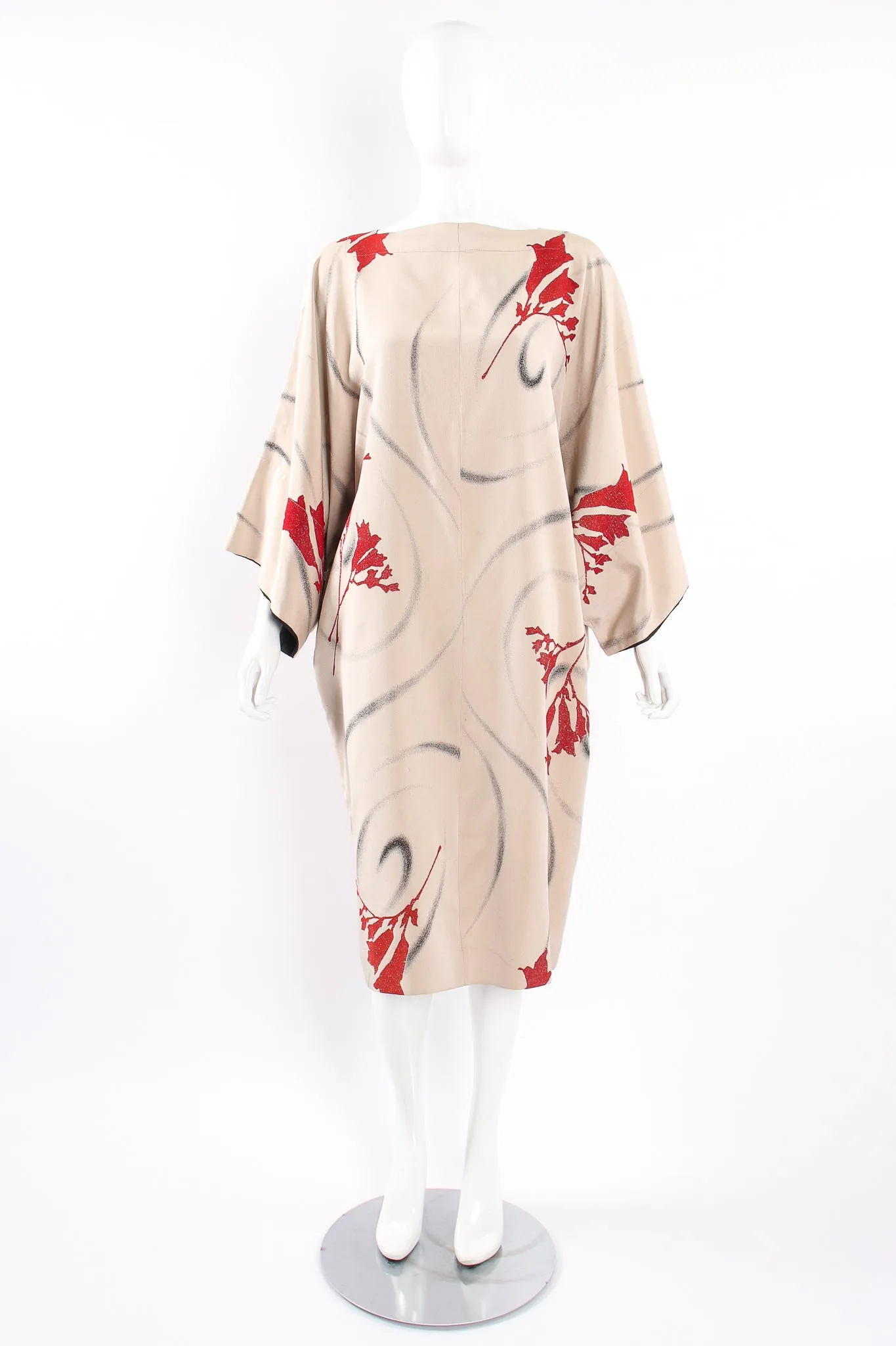 Windswept Kimono Shift Dress