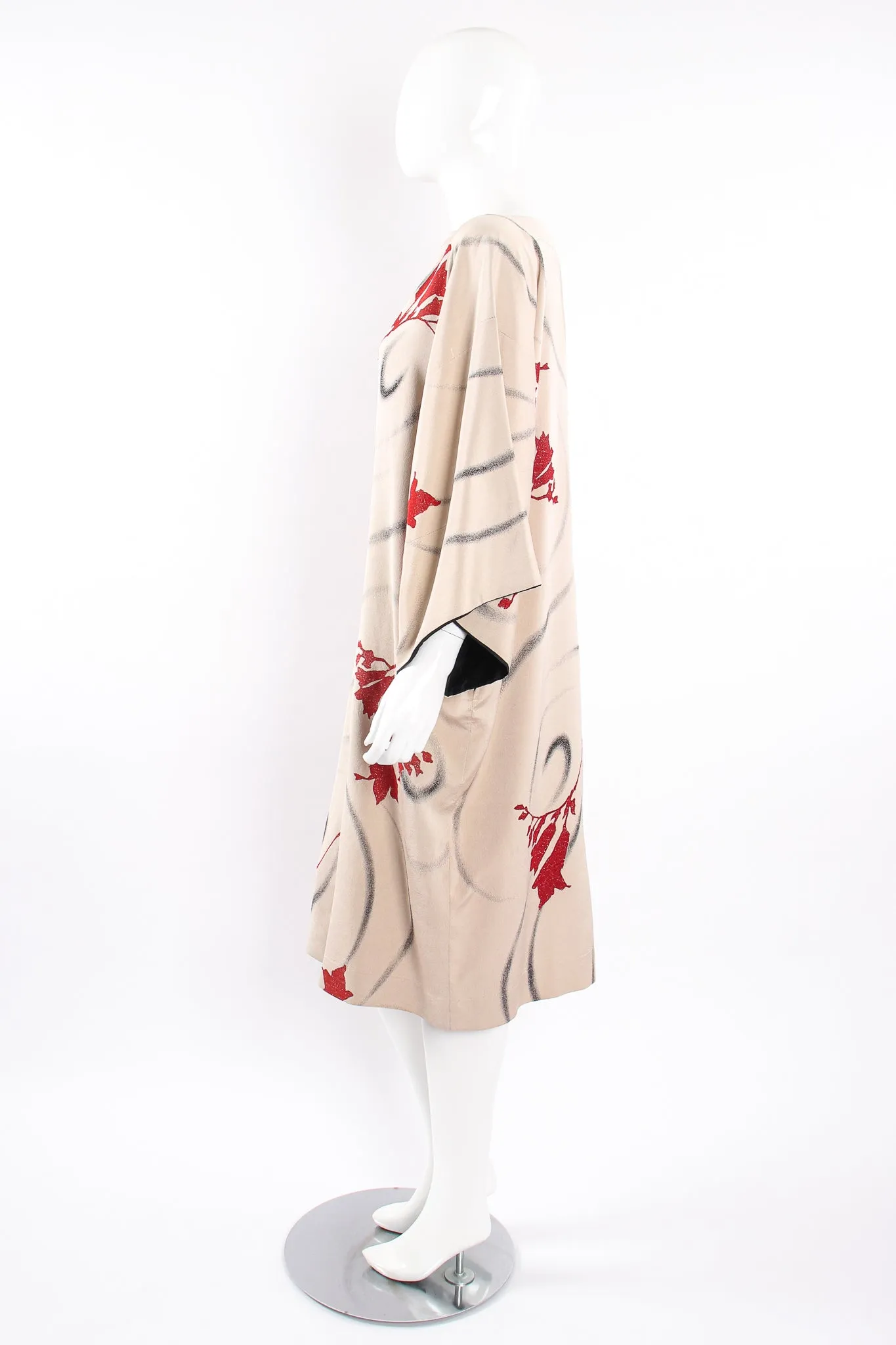 Windswept Kimono Shift Dress
