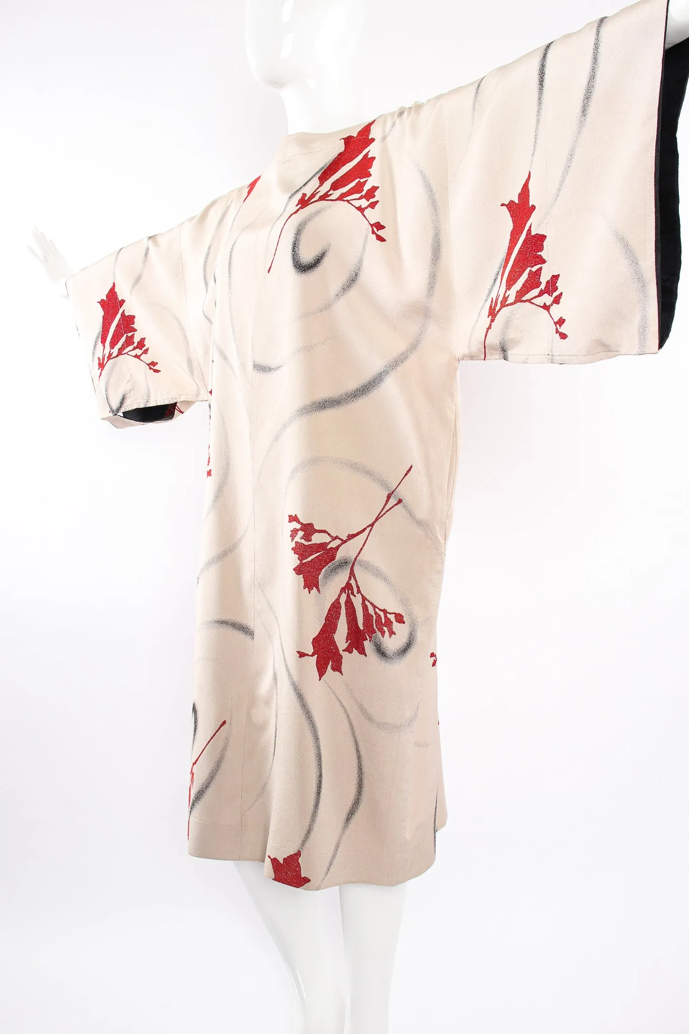 Windswept Kimono Shift Dress