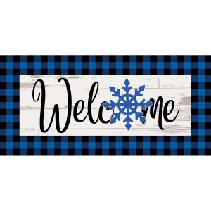 Winter Welcome Sassafras Switch Mat
