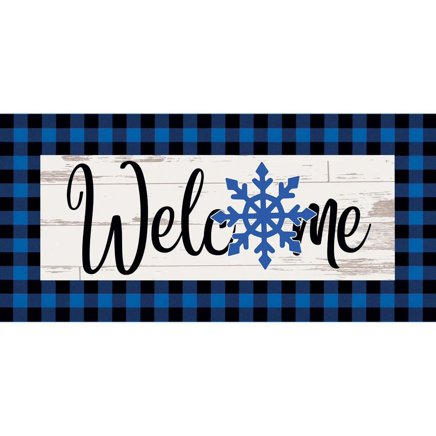 Winter Welcome Sassafras Switch Mat