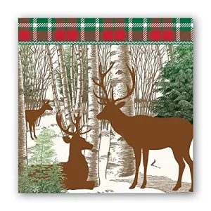 Winter Woods Cocktail Napkins