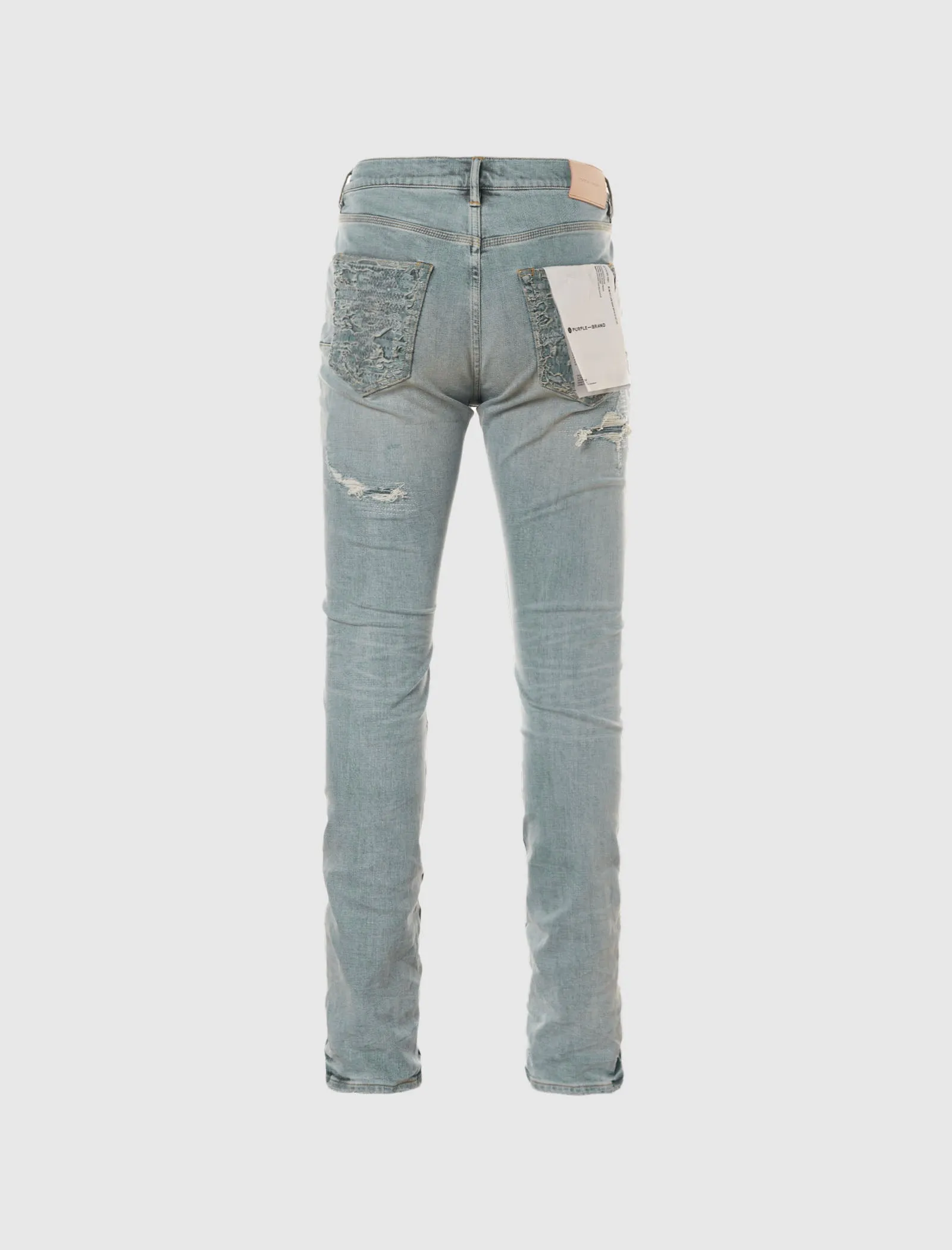 WORN QUILTED JEAN