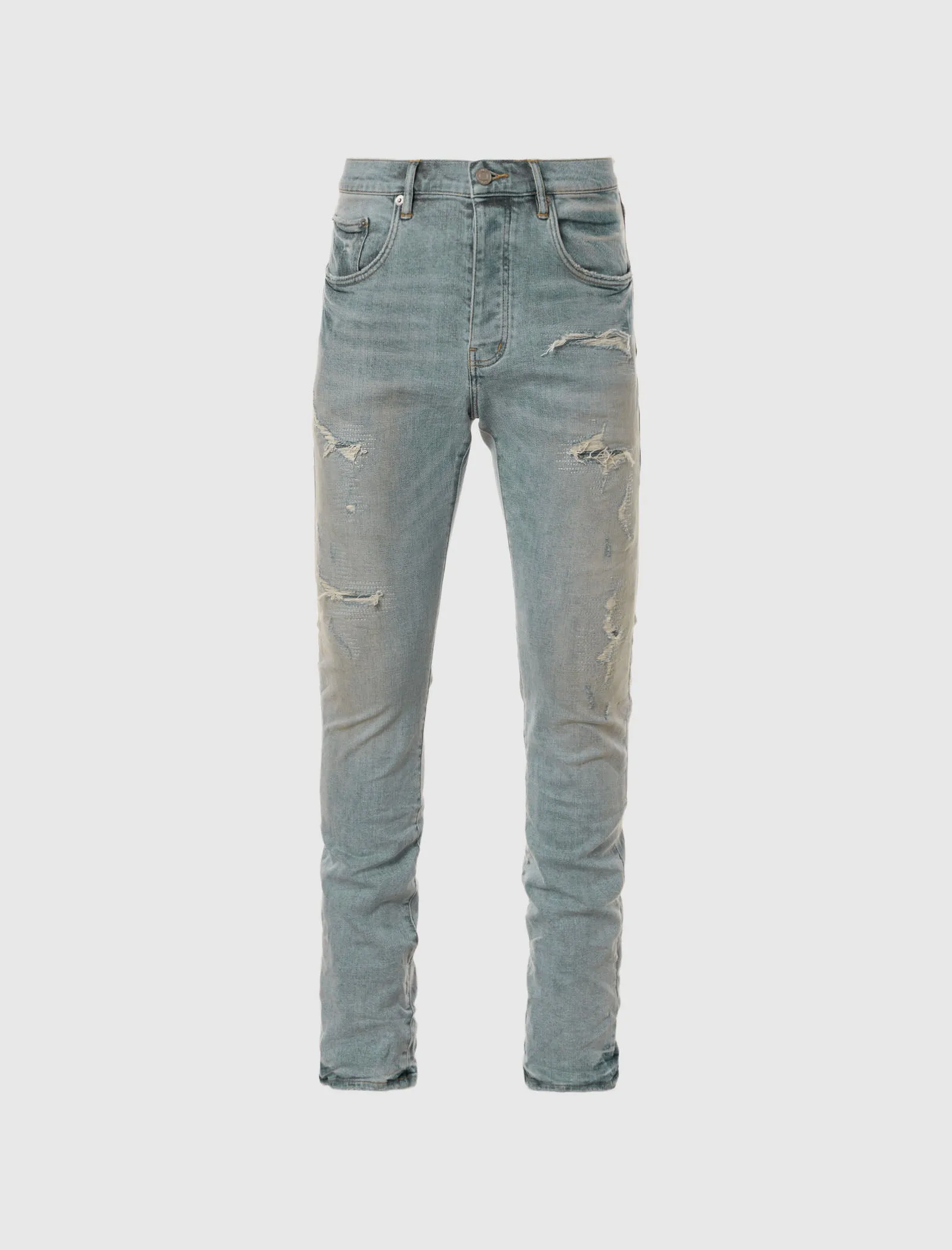 WORN QUILTED JEAN