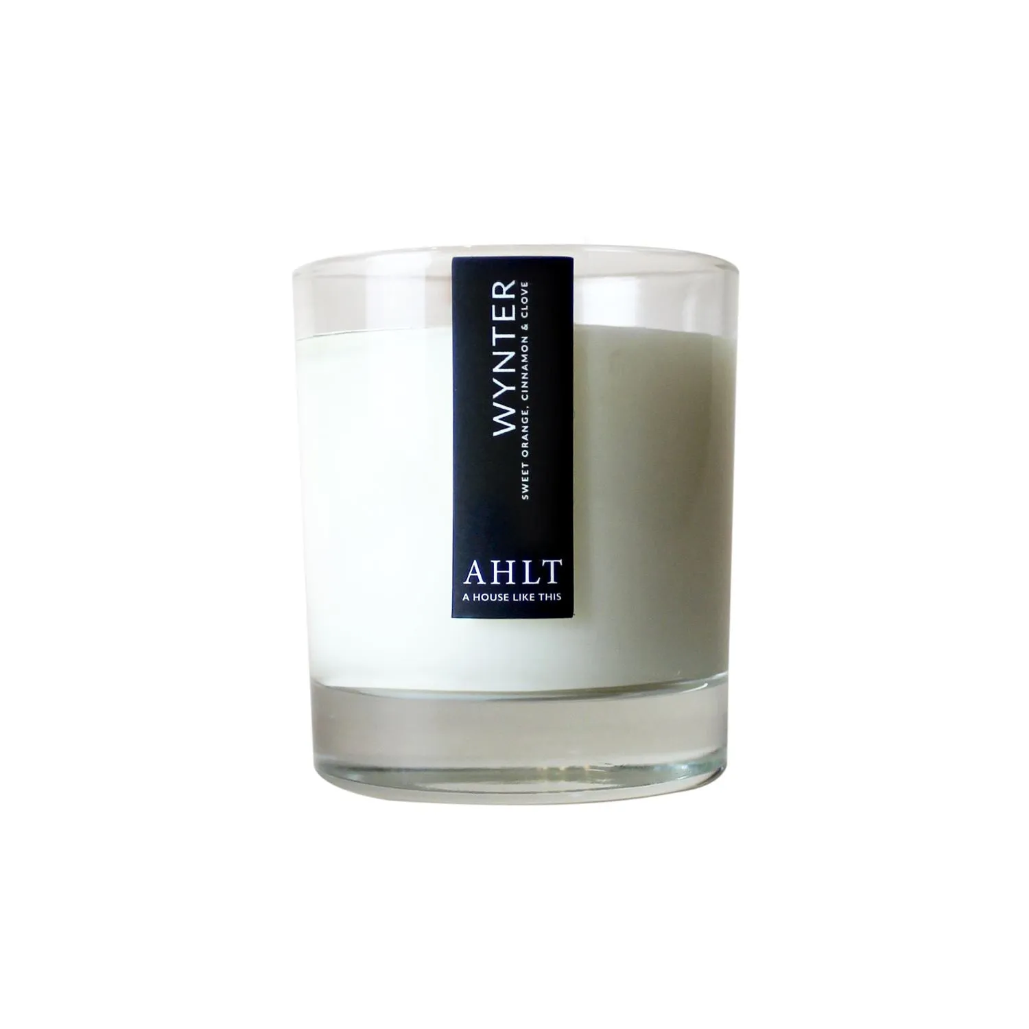 WYNTER Candle Clear Glass